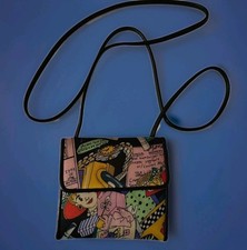 Cartera Bandolera Arte Pop Nicole Miller Madison Avenue De Colección - Impresión 1991