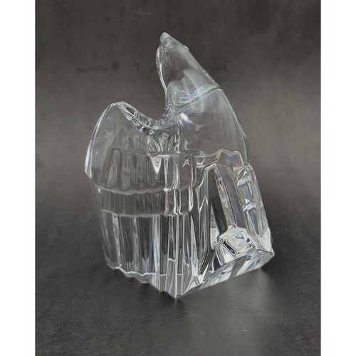 Steuben Eagle Bird Figurine Crystal Glass Art Glass Discontinued Signed - Picture 5 of 16
