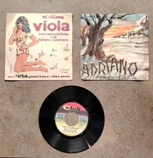 Lotto 3 Dischi 45 Giri Adriano Celentano CLAN Originali Anni 60 70 