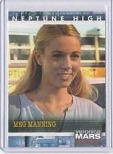 Veronica Mars Season 1 TV Show Trading Card Alona Tal Meg Manning #49