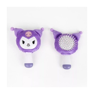Hello Kitty Kuromi Mini Plüsch-Haarbürste 13 cm