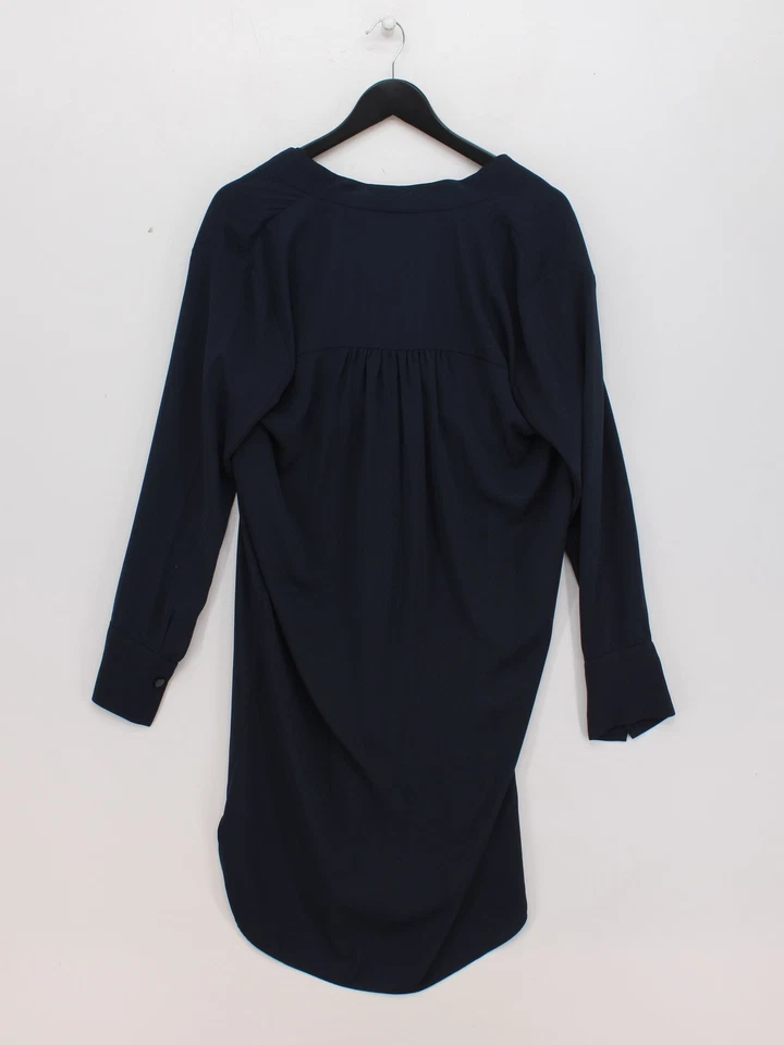 Malene Birger A-Line Midi Dress in Blue - Image 2 of 4