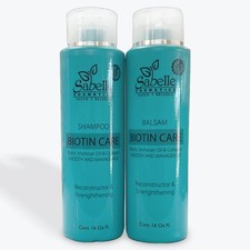 Biotin Care Kit Shampoo and Balm, with Moroccan Argan Oil. Reconstructor.