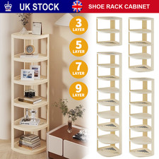 5/7/9 TIER SHOE RACK TALL STORAGE SHELF UNIT CABINET ORGANISER FOOTWEAR STAND