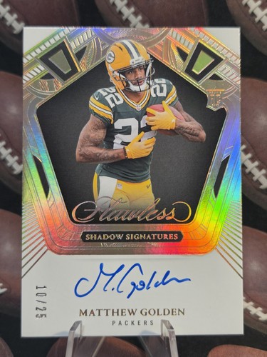 2025 Panini Flawless - Rookie Shadow Signatures Matthew Golden #RSS-MGN /25 (AU,