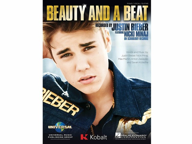 Justin Bieber With Nicki Minaj Beauty And A Beat Us Sheet Music For Sale Online Ebay