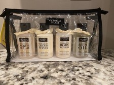 NWT VICTORIA S SECRET COCONUT MILK ULTIMATE MOISTURE SET LOTION BODY OIL SCRUB