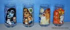Vintage 1977 Star Wars Burger King Coca Cola Complete Set Of 4 Glasses NICE!