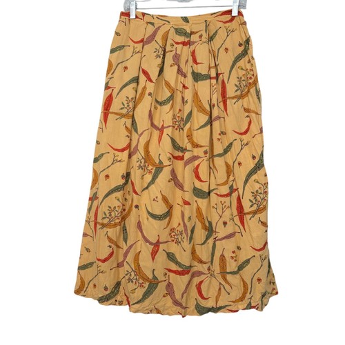 Tree Of Life Womens Eucalyptus Gum Leaf Long Wrap Skirt Boho Nature Hippie L