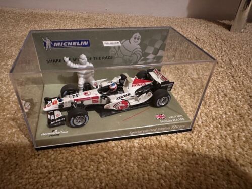 Ltd 1/43 Minichamps Michelin Honda F1 RA106 Jenson Button 2006