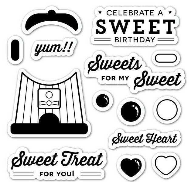 Birthday Card Sentiments Clear Acrylic Stamp Set By Jillibean Soup Stamps Stamps Stickers Labels Tags Senerval Eu