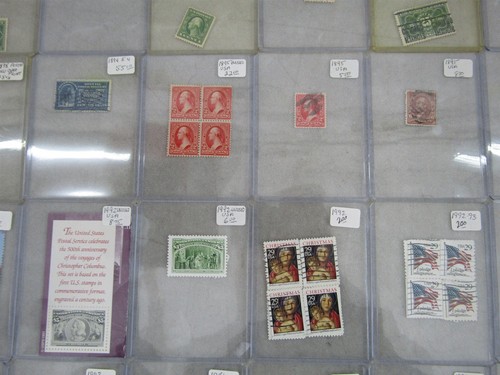 Nystamps US molti francobolli vecchi come nuovi collezione alto costo m3ql - Foto 7 di 12