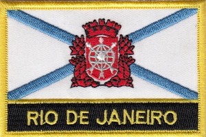 Rio De Janeiro City Brazil Flag Embroidered Patch Sew Or Iron On Ebay