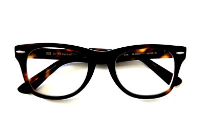 MUSE 35-002021 NEW  TORTOISE BROWN UNISEX FULL RIM EYEGLASSES FRAMES 49-20-140