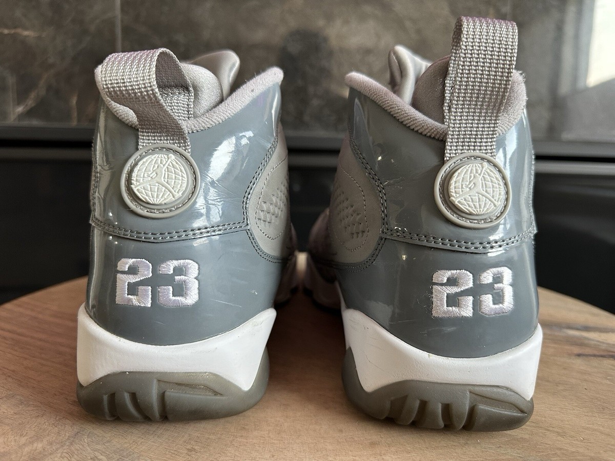 Jordan Air Jordan 9 Retro Cool Grey 2012 Gray Men\'s Athletic Sneakers 302370-015 Air Jordan 9 (IX) Cool Grey 2012 - YouTube main image 4