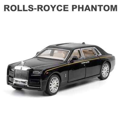 1:32 Rolls Royce Phantom Cullinan Wraith Diecast Toy Car Model