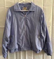 Vintage Teddi 1980s 2-Piece Windsuit L Purple Tracksuit Lined Pants Jacket