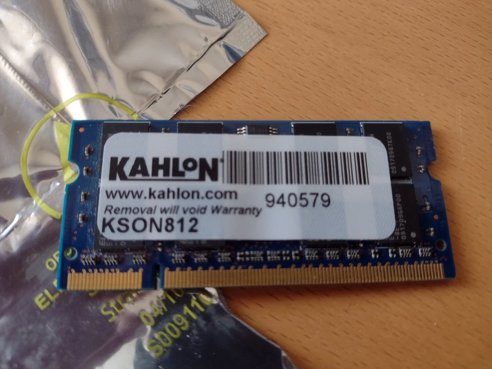 Kahlon Computer Memory 2GB KSON812 New Open Box Sony VAIO compatible - Image 2 of 3