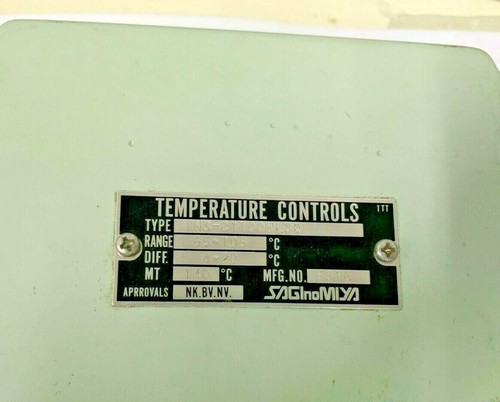 1pcs SAGINOMIYA TNS-C1100WL3Q Interruttore di controllo della temperatura range 65-105C - Foto 3 di 3