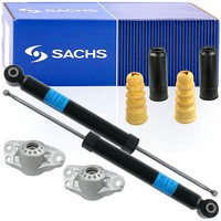 2X Sachs StoßDäMpfer + Service-Kit + Domlager Hinten FüR Audi Tt Sportfahrwerk