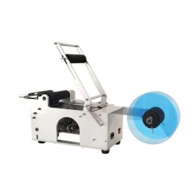 MT-50D Automatic Round Bottle Labeling Machine Glass bottle Date Code Printer