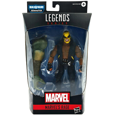 MARVELS RAGE FIGURE 2020 LEGENDS SERIES BUILD A FIGURE HASBRO ABOMINATION OVP
