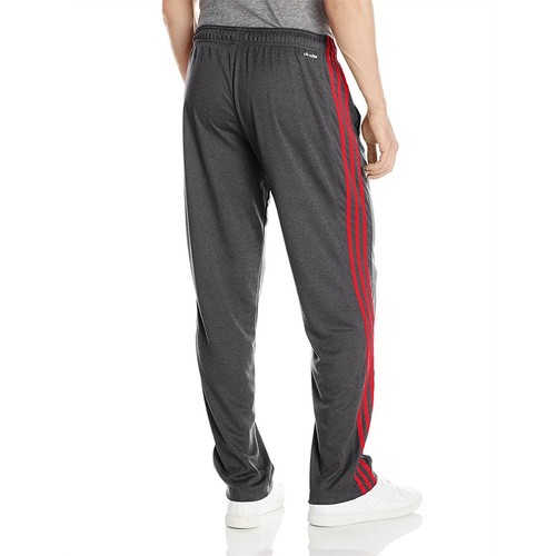 adidas men athletic apparel climacore 3 stripe sweatpants grey