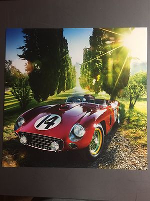 1956 Ferrari 290 MM Spider Print, Picture, Poster -RARE!! Awesome Frameable