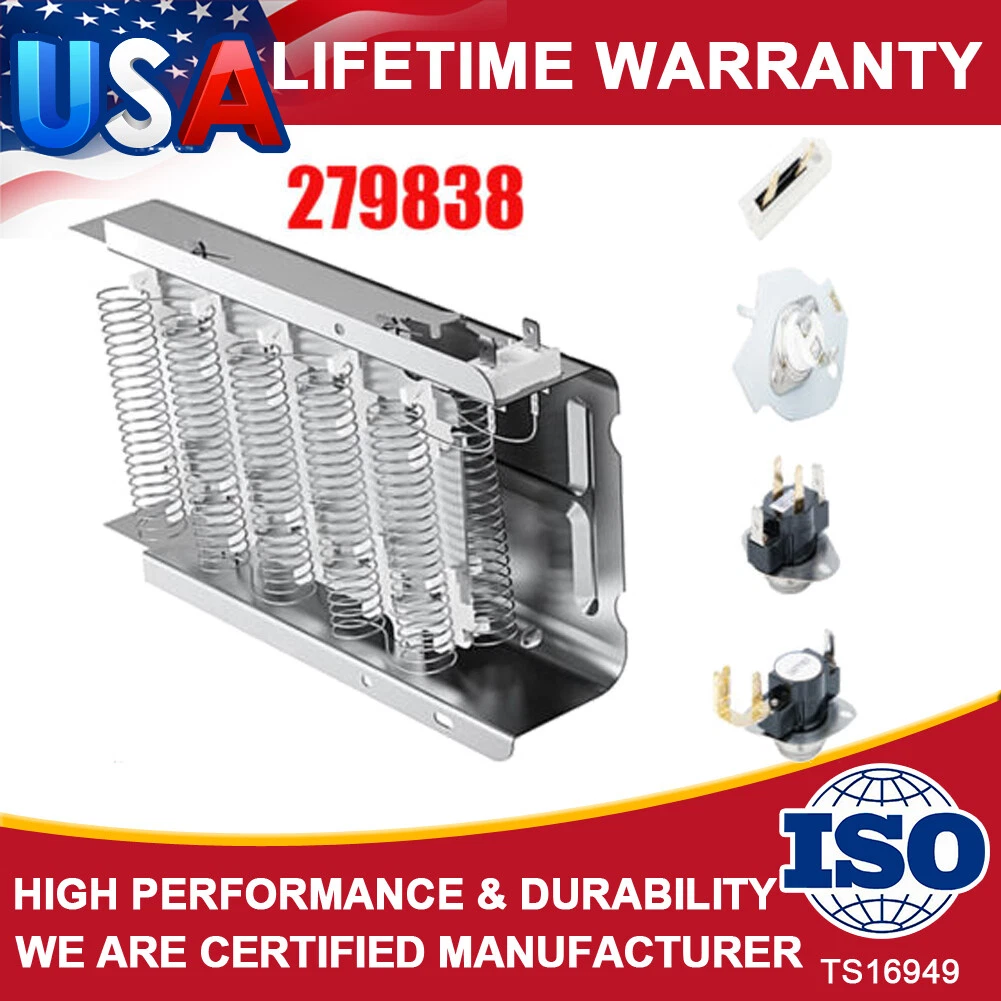 Maytag dryer heating 2024 element replacement cost