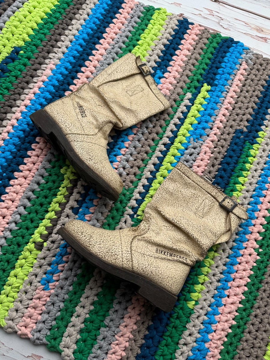 Bikkembergs Vintage Leather Boots Women's Size 36 | eBay
