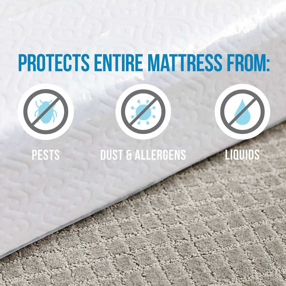 Heavy Duty Mattress Moving Cover Self Sealing Storage Bag King Queen