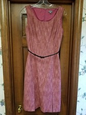 NWT ANN TAYLOR Sleeveless Dresses ~ Pink Size 4