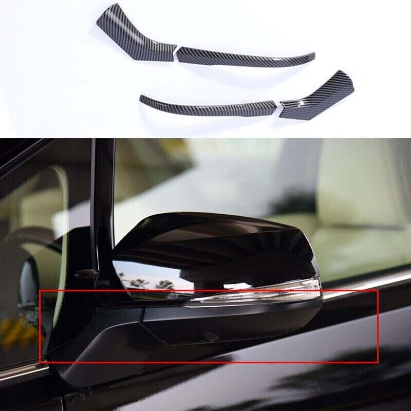 Rearview Mirror Trim 2015-2022 Toyota Alphard Carbon Fiber 4pcs Set