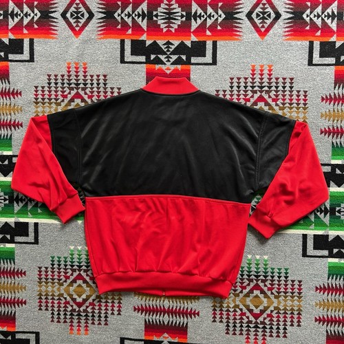 Vintage 80s Adidas Trefoil Jacket Warm Up Tracksuit Men’s Size Large Run DMC A3 - Picture 8 of 17