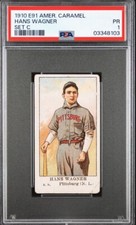 Hans Honus Wagner 1910 E91 American Caramel Set C PSA 1 - LOW POP