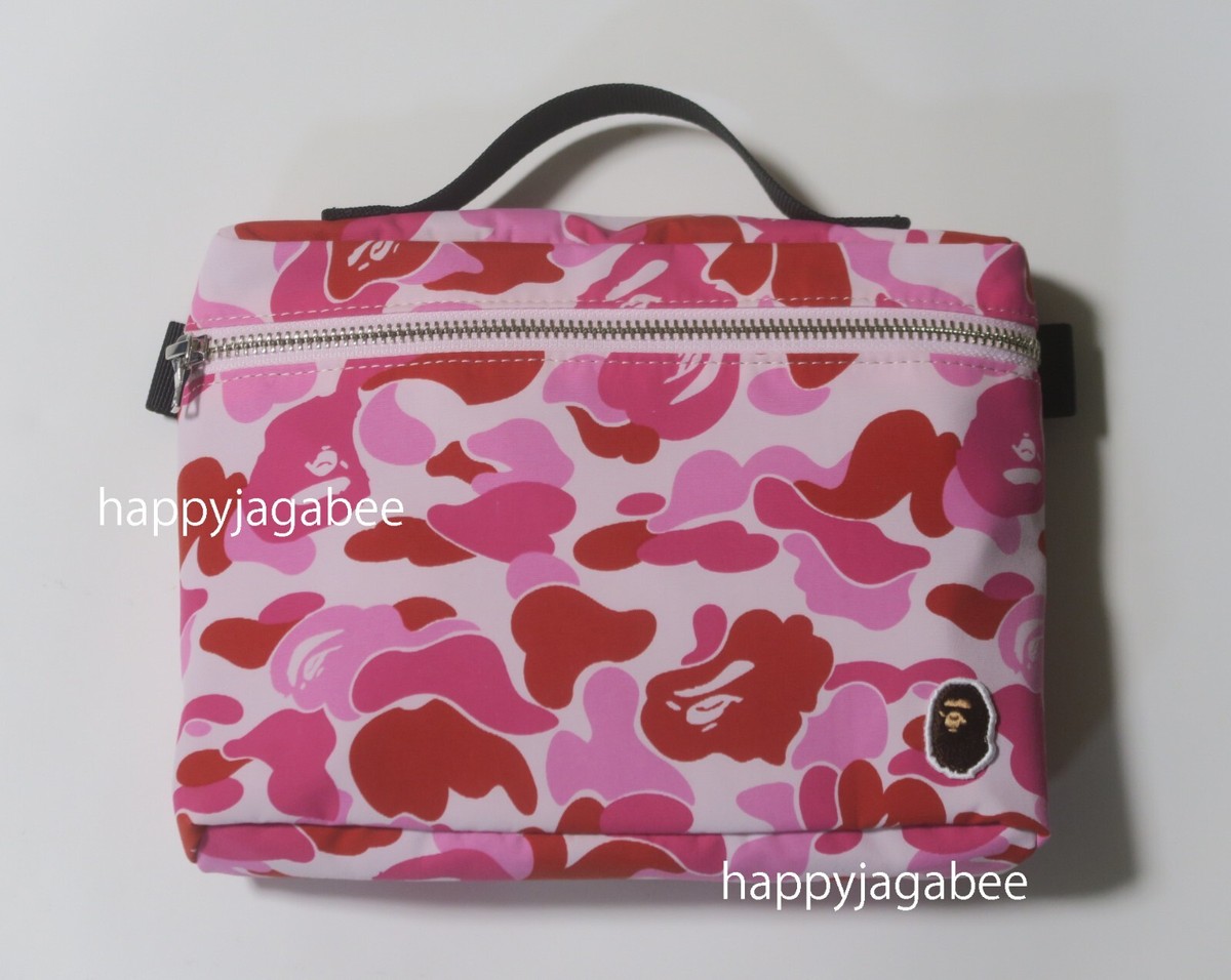 A BATHNIG APE Men's Goods ABC CAMO MUSIC POUCH 1L20190006 | eBay