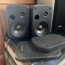 Pair Audix Power House PH-3 Self Amplified Speakers Studio Monitor Musician Vntg