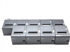 Lot of 9 Epson x6 M244A, x2 M129C, x1 M338A POS Thermal Receipt Printers