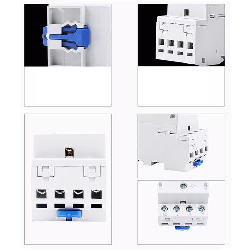 New AC Contactor Normally Open/Closed 20A 25A 40A 63Amp Small Household 2NO 2NC - Picture 2 of 13