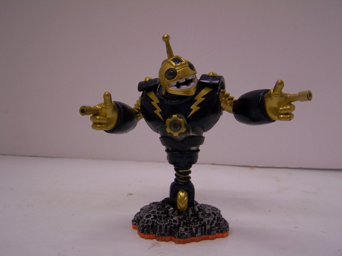 Skylanders Giants Legendary Dark Bouncer Figure Game Toy