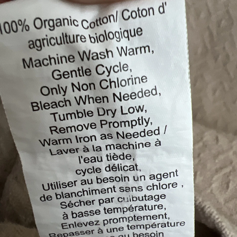 Manta de algodón orgánico Pottery Barn diamante doble simplemente topo colcha cubrecama Foto 4 de 4