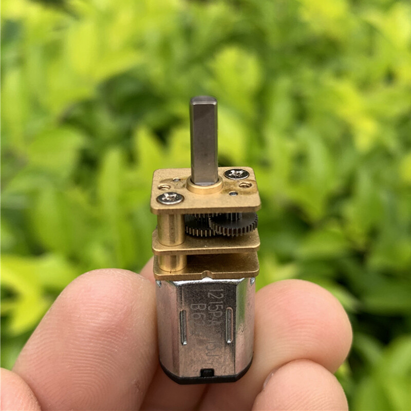 Motoriduttore N20 DC 3V-6V 60RPM A Bassa Velocit&agrave; Per Robot, Smart Car, Progetti Fai-da-te