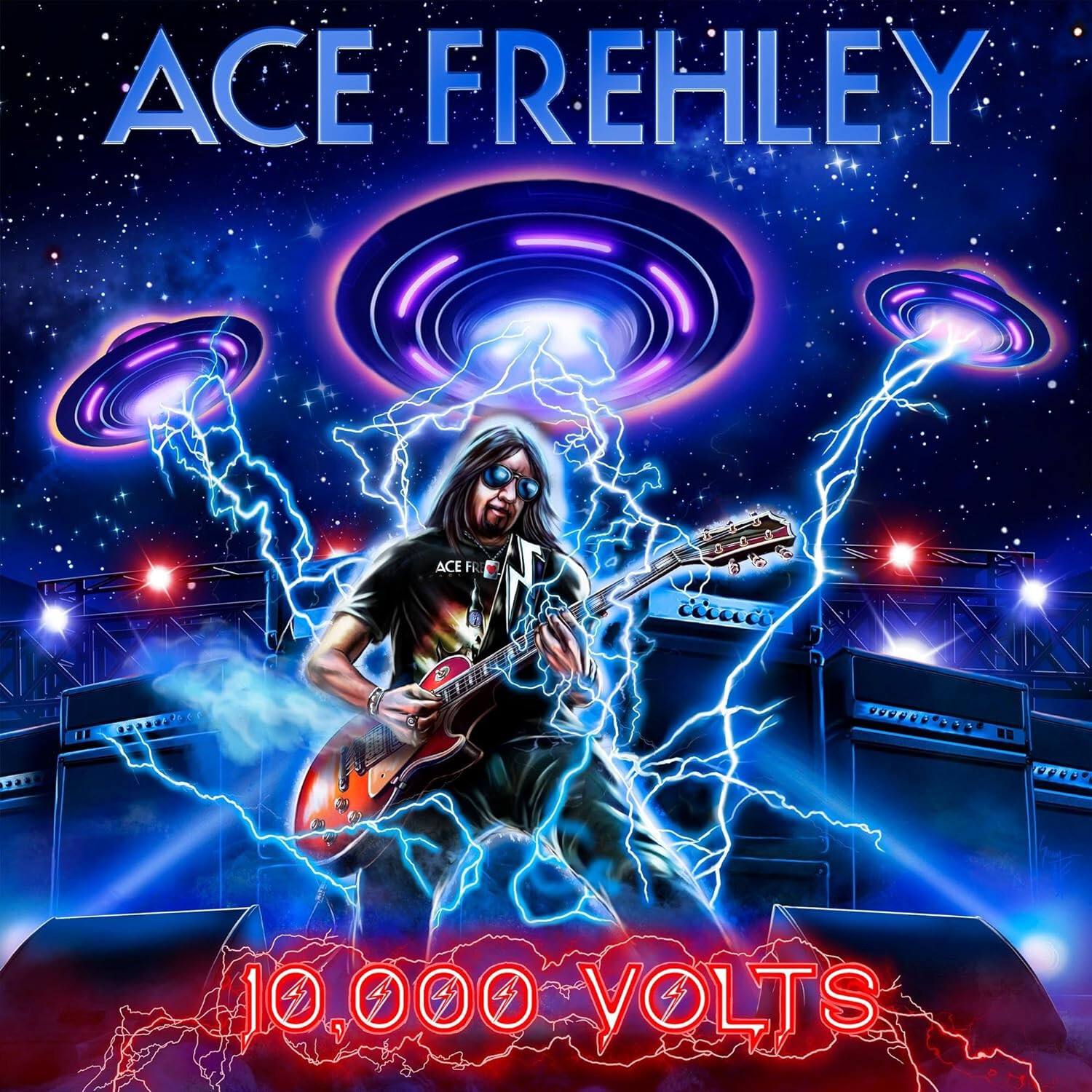 Ace Frehley 10,000 Volts Vinyl LP 180 Gr. Dragons Den Limited Edition New