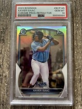 Xavier Isaac Bowman Chrome First Refractor /499 PSA 10