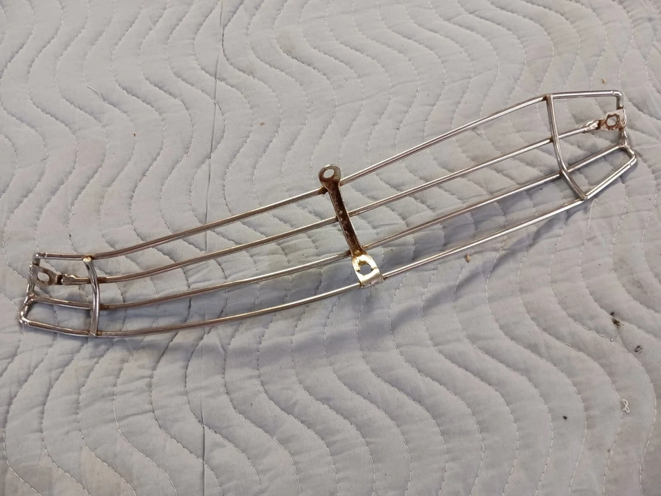 OEM 1970 Suzuki TS90 TS 90 Honcho Exhaust Heat Shield Gaurd - Image 4 of 4