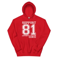 01 Hells Angels 81 NorthSide Support81 Hoodie Big Red Machine