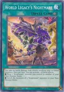 World Legacy's Nightmare - MP19-EN039 - Common - 1st Edition x3 - Near Mint
