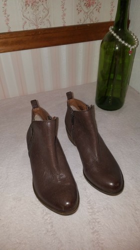 Lucky Brand Women's Basel Bootie Java Leather SIZE 6M $129 - Picture 2 of 11