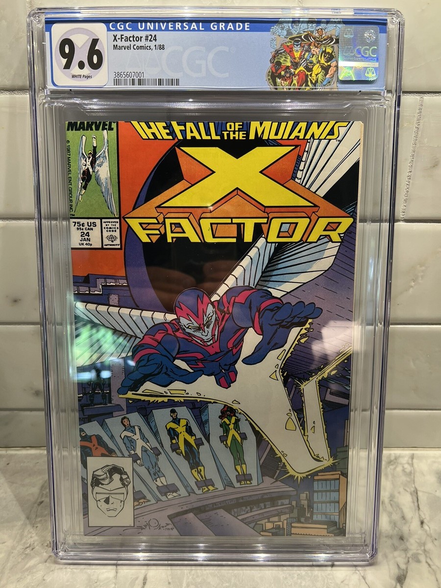 X-Factor #24🔥CGC 9.6🔥WP 1988 Marvel🔥 1st Archangel Apocalypse