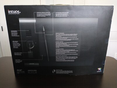 WACOM Intuos 4 Professional Pen Tablet PTK-440 Small Size Complete